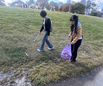 여의도한강고수부지 플로깅봉사